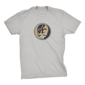 New Orleans Saints Stealie Grateful Dead T Shirt
